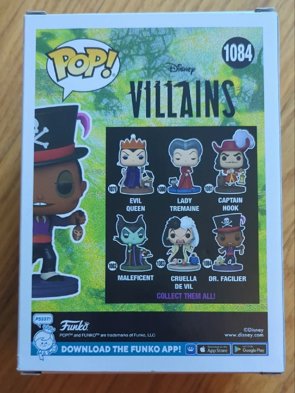 Funko Pop! Villains Dr. Facilier Vinyl Figure - Black, Red, Brown